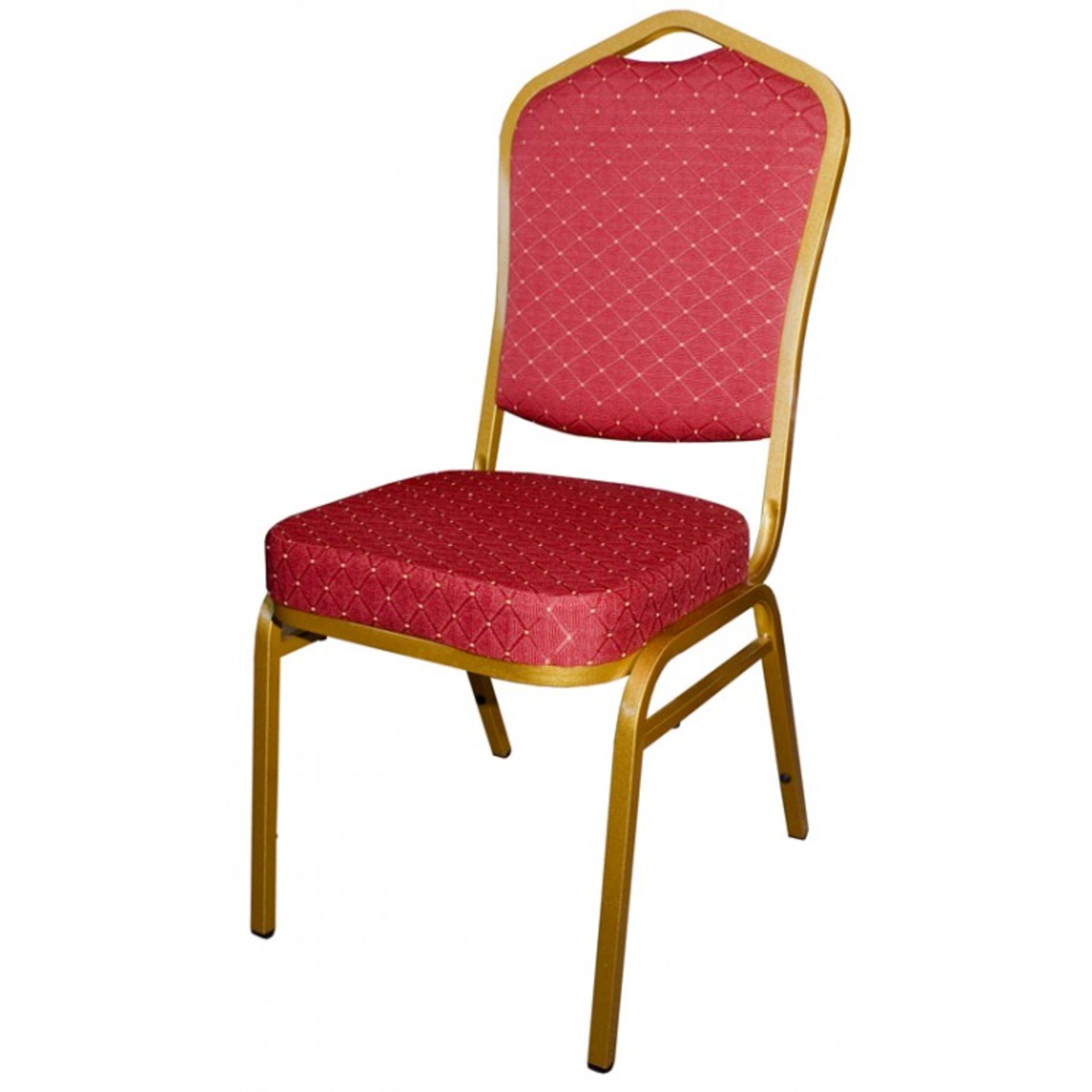 100 x Burgundy Steel Banqueting Chairs - BRAND NEW

Brand new & unused. Made with a burgundy