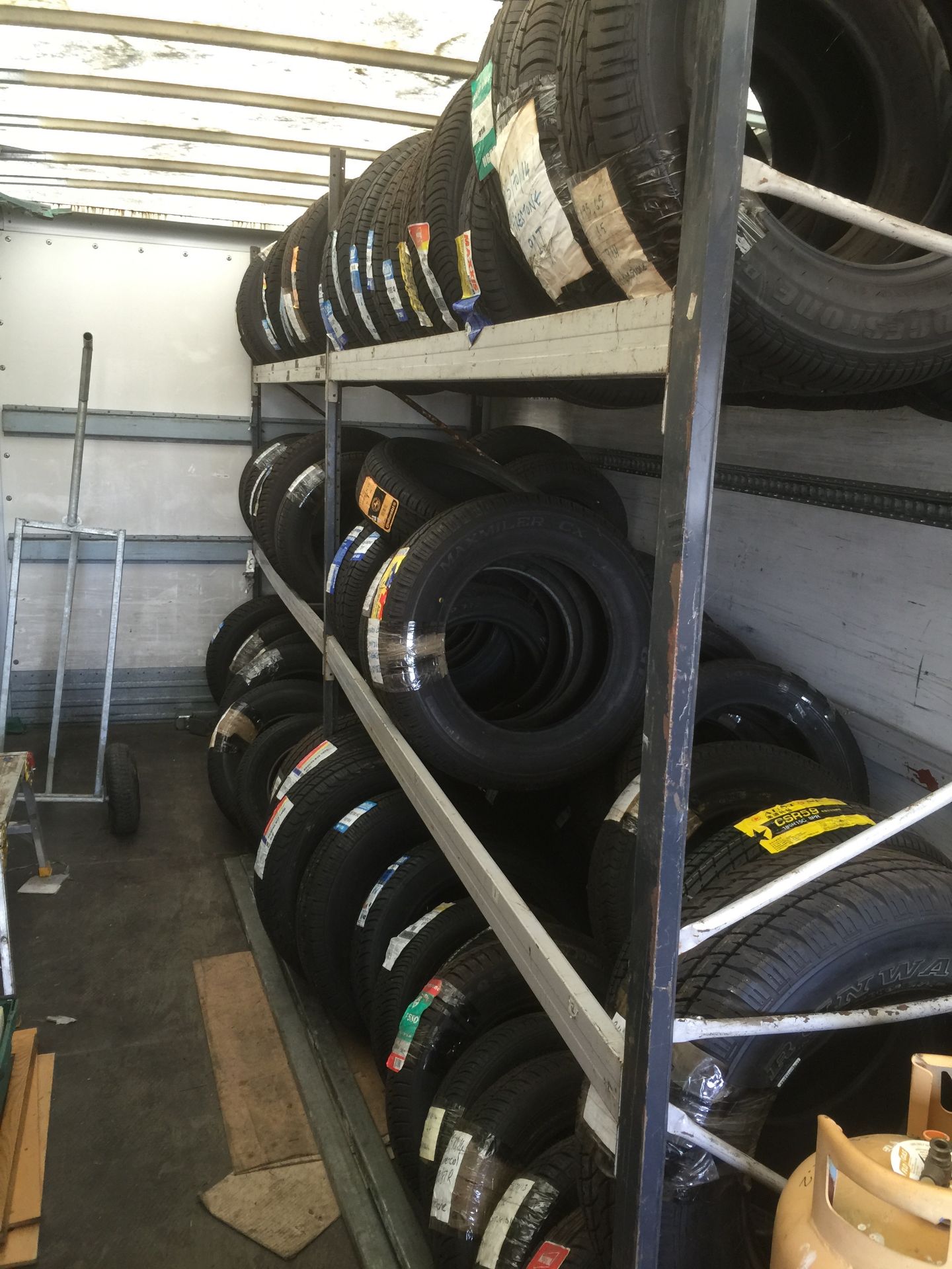 115 + Brand new and unused car tyres - A range of brands and sizes as shown it pictures - Complete