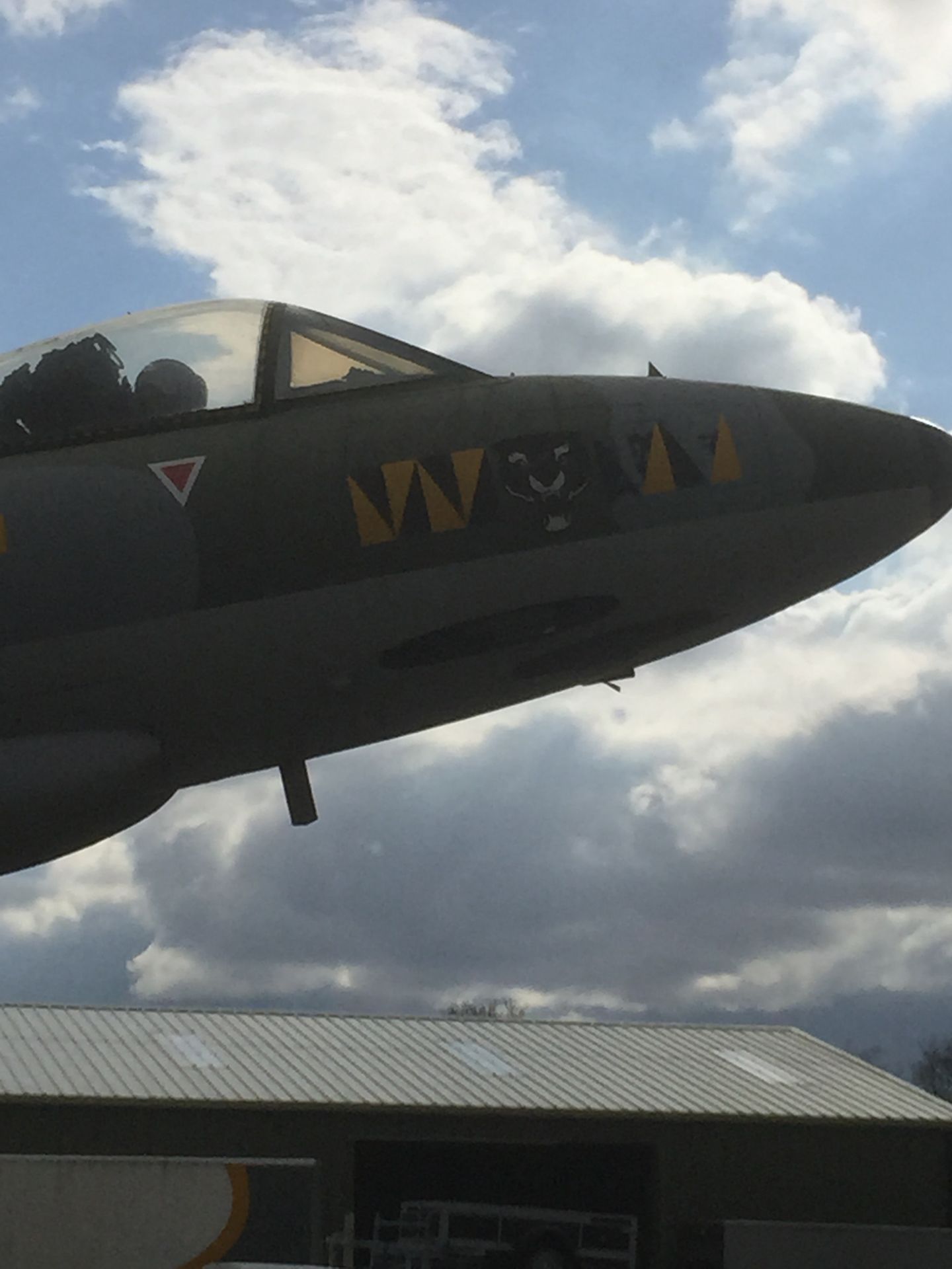 Hawker Hunter Jet - Comes With Stand. Wings are detachable for transport - Image 13 of 26