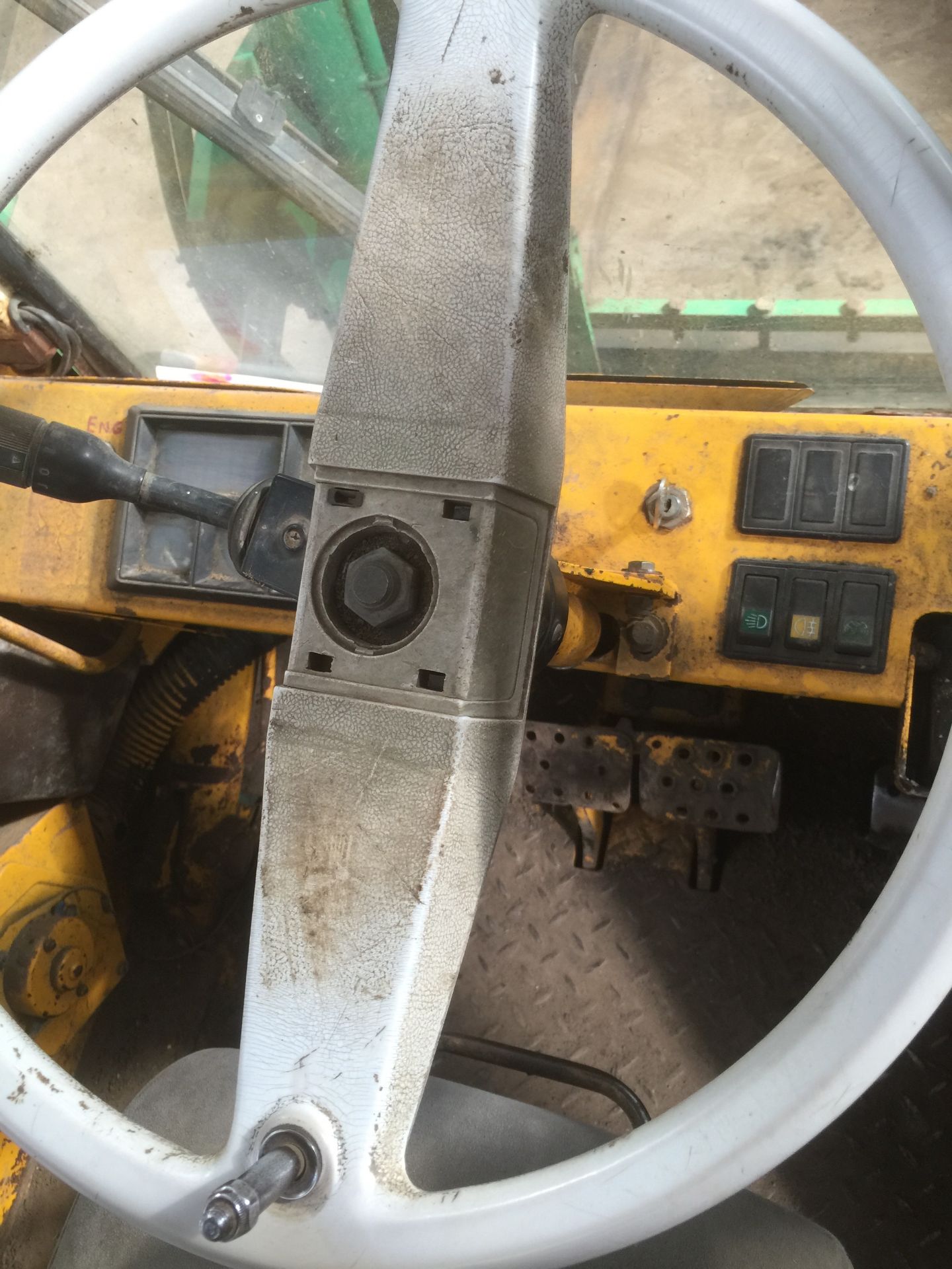 JCB 926 Lift Truck 4282 hours - old but in good working order, starts first time. (extension tines - Image 7 of 11