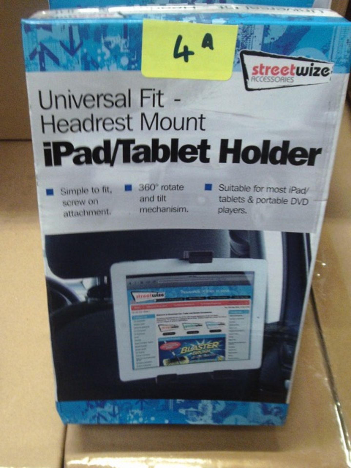 Universal Fit Headeset Mount - Ipad/ Tablet hoder -