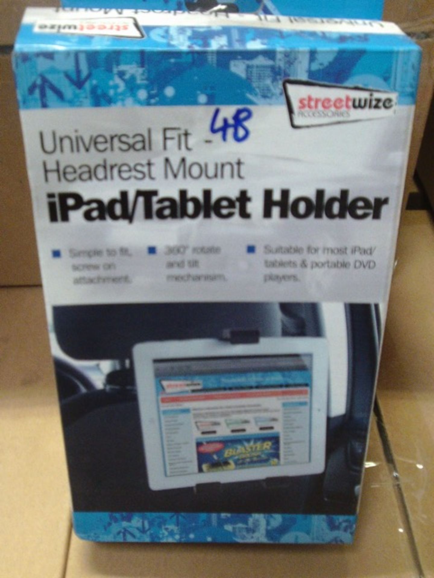 Universal Fit Headeset Mount - Ipad/ Tablet hoder -