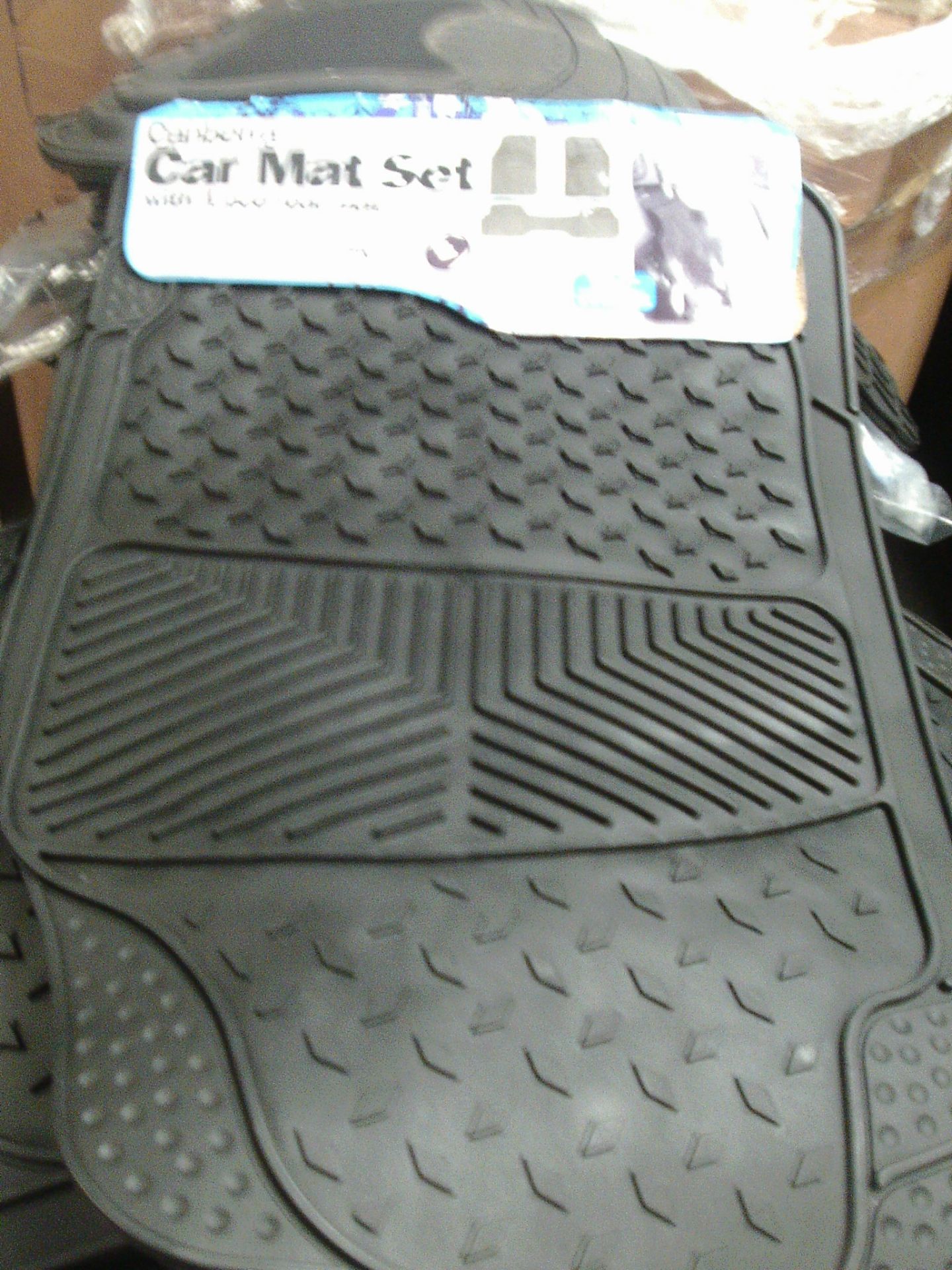 10 x sets of rubber mostly Heavy Duty car mat sets - all new - all complete ranging from £10 - £19.