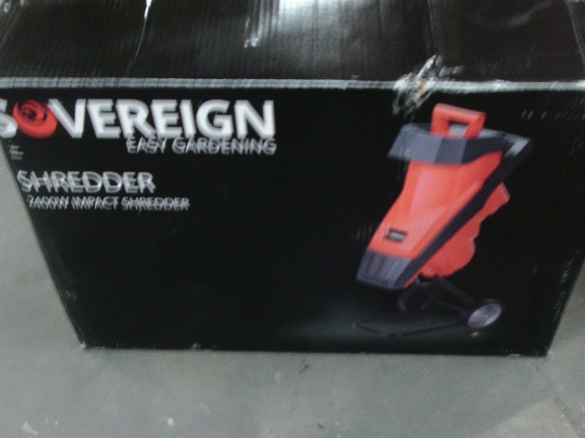 Sovereign Shredder - tested power working blades not turning - needs attention but powers up fine - Image 2 of 3