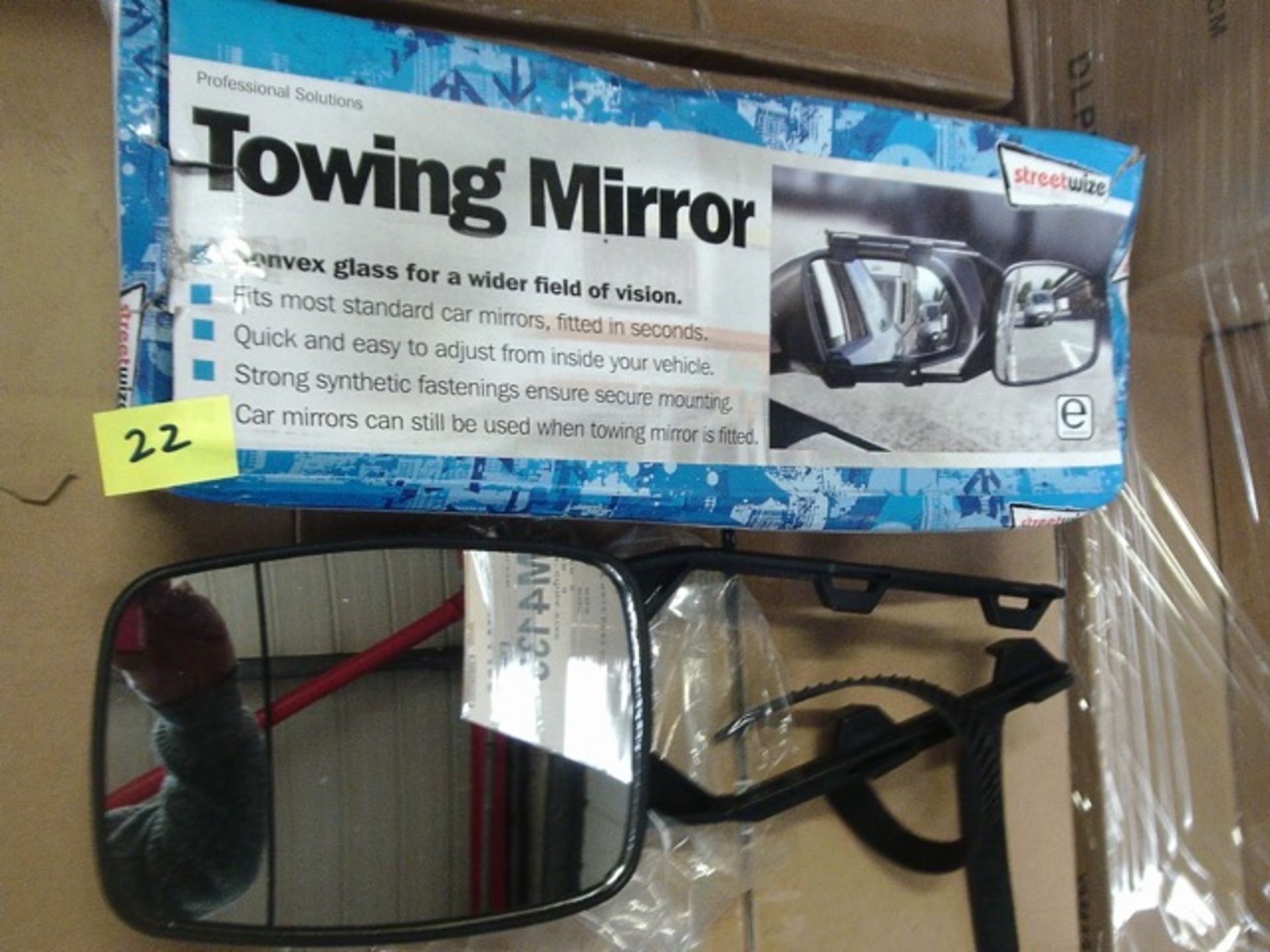 Towing mirror kit - new unused - looks complete