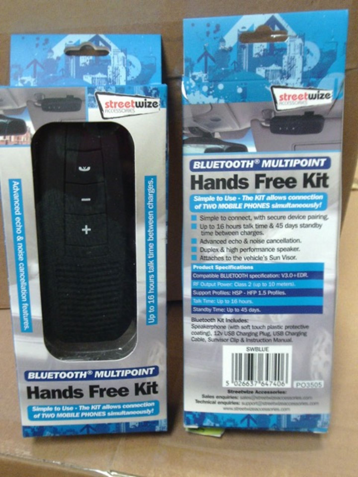 Streetwise Bluetooth Handsfree Kit - rrp £24.99 .