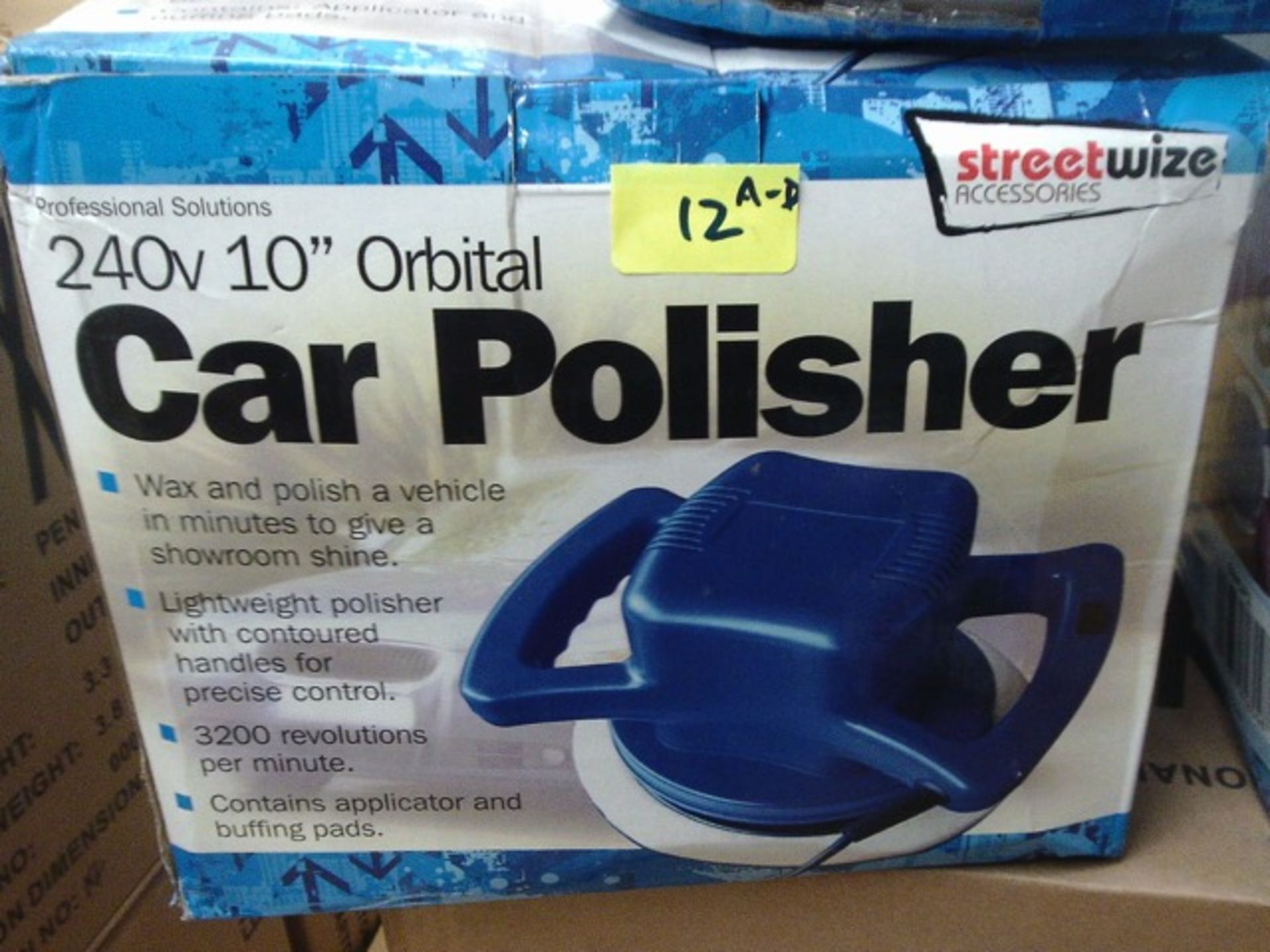 Streetwise car polisher - 240V - 10 inch rrp £29.99.