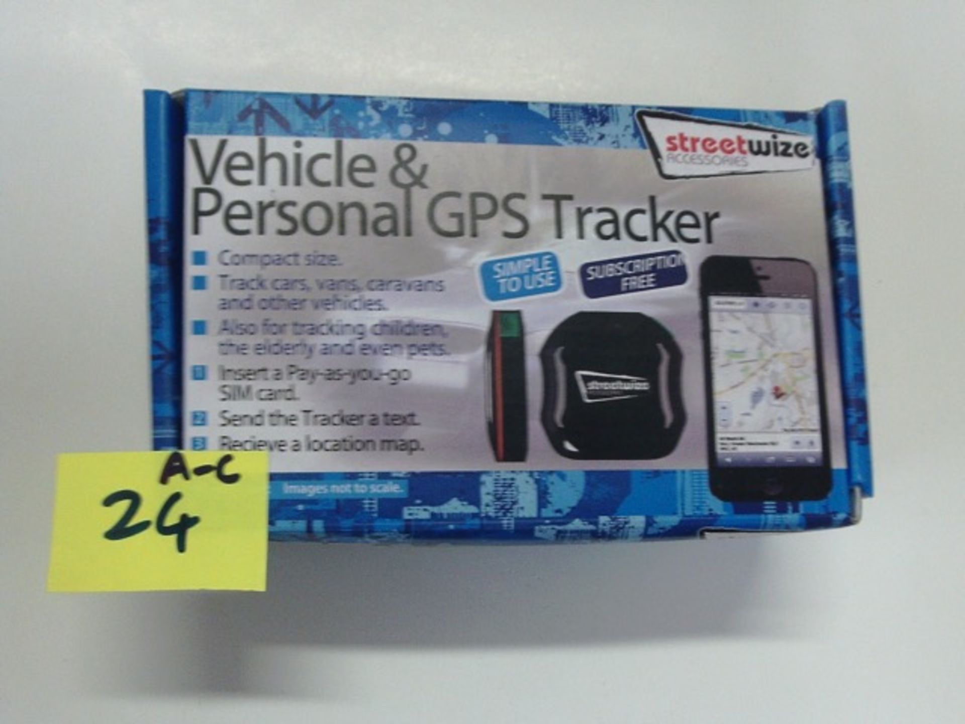 Streetwise Vehicle & personal GPS tracker - rrp £50- £60 .