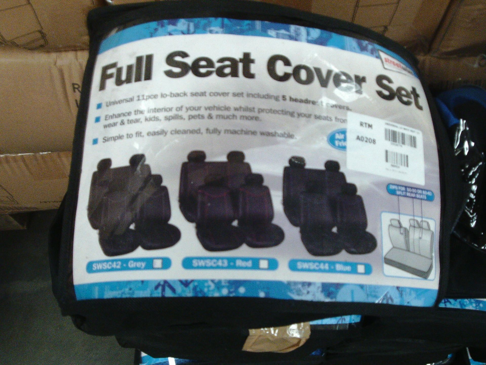 18 - small bag full cover car seat set