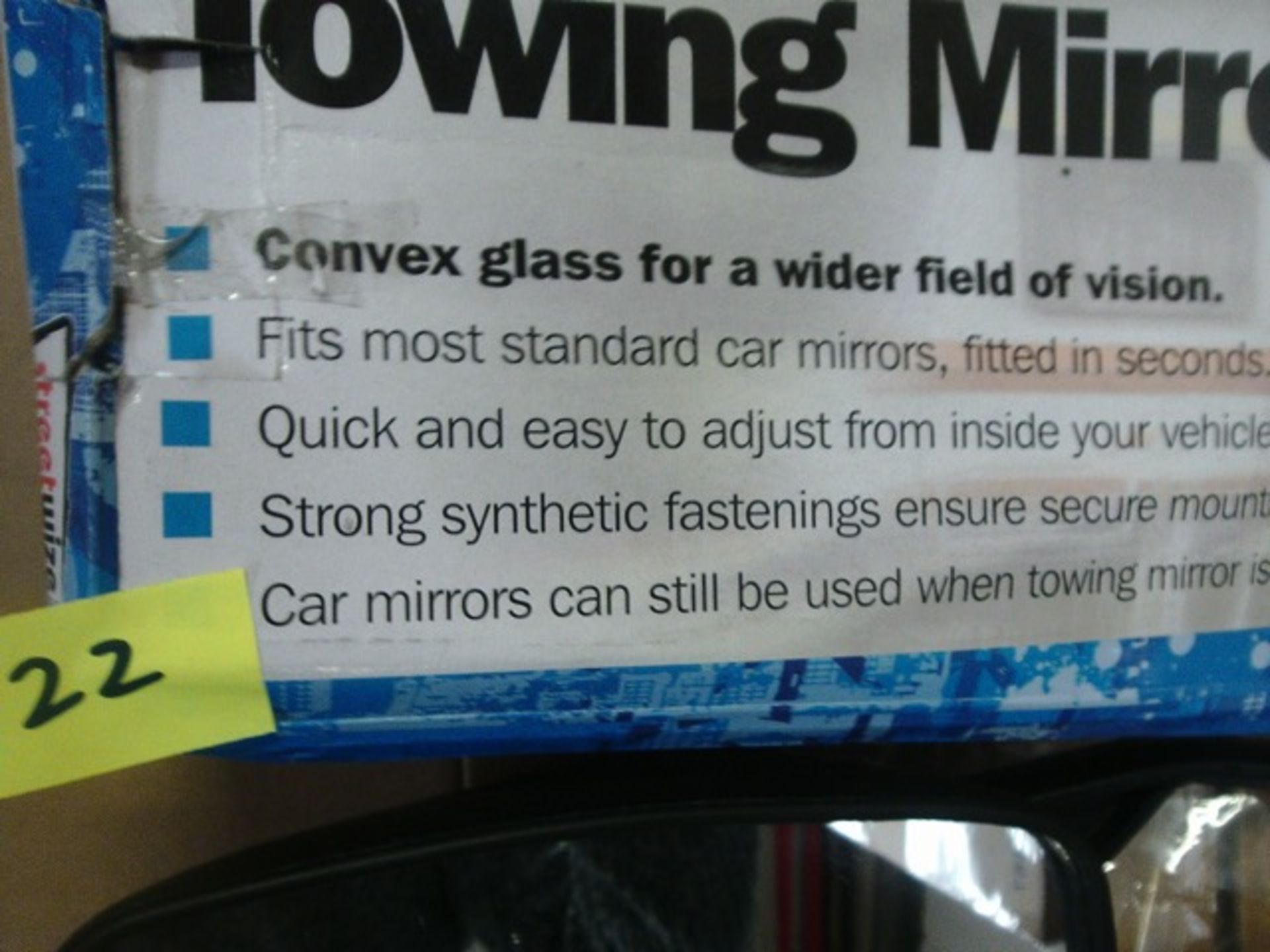 Towing mirror kit - new unused - looks complete - Image 2 of 2