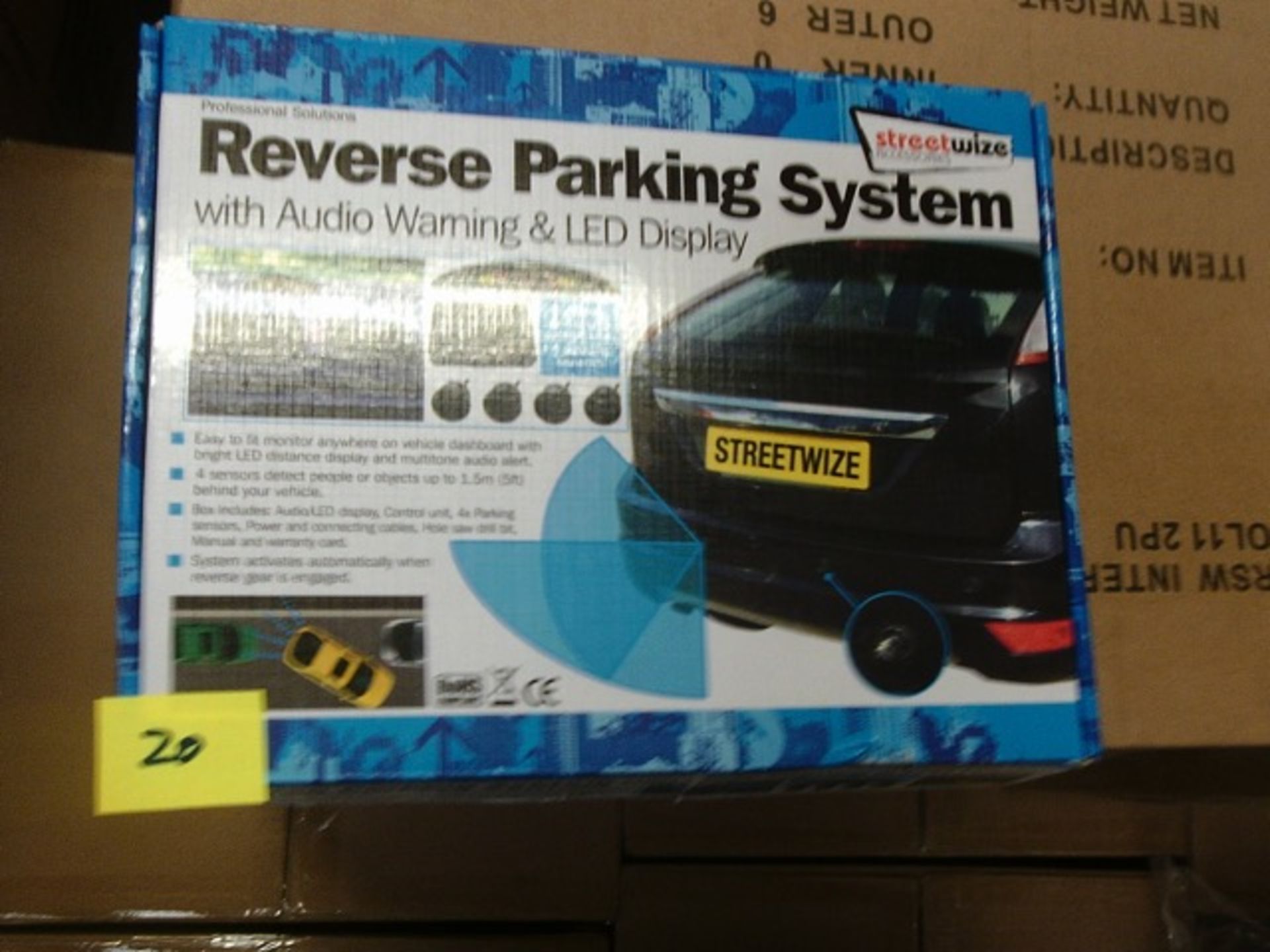 Streetwise reverse parking system kit - needs speaker -  unused