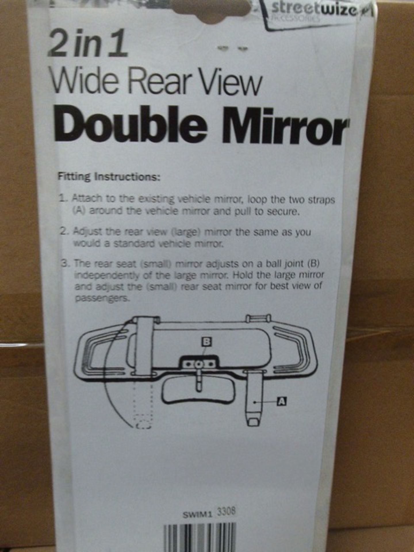 Streetwise double Mirror kit - new unused - Image 2 of 2
