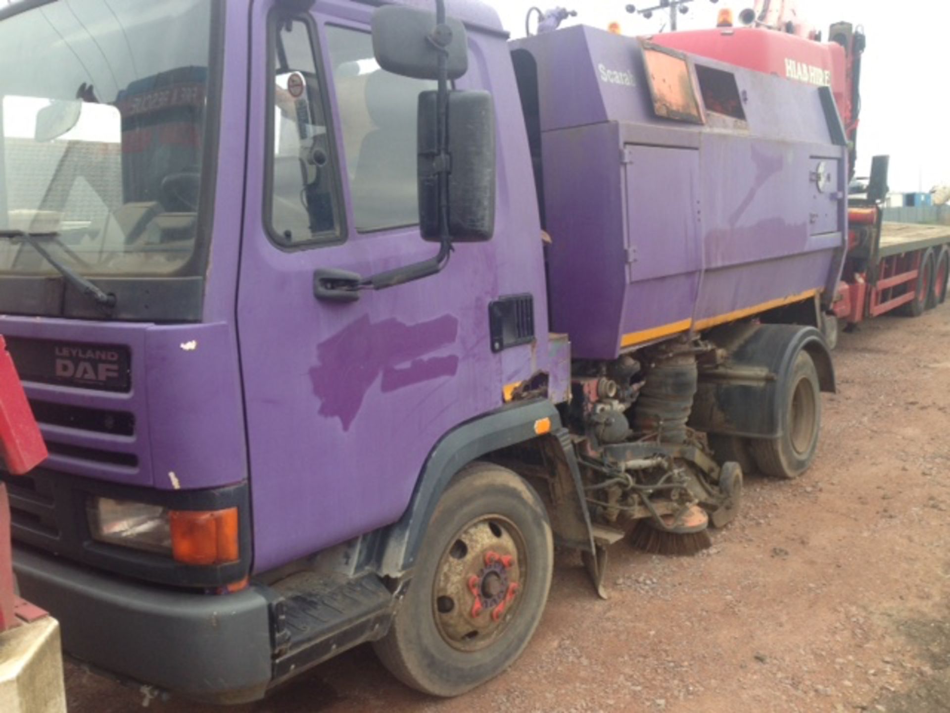 1994 Daf lf45. Roadsweeper scarab body, left hand drive, good working order - Image 3 of 4