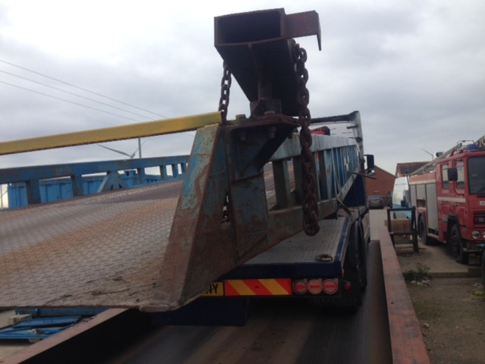 Titan 7t container loading ramp, steel, working order - Image 4 of 5