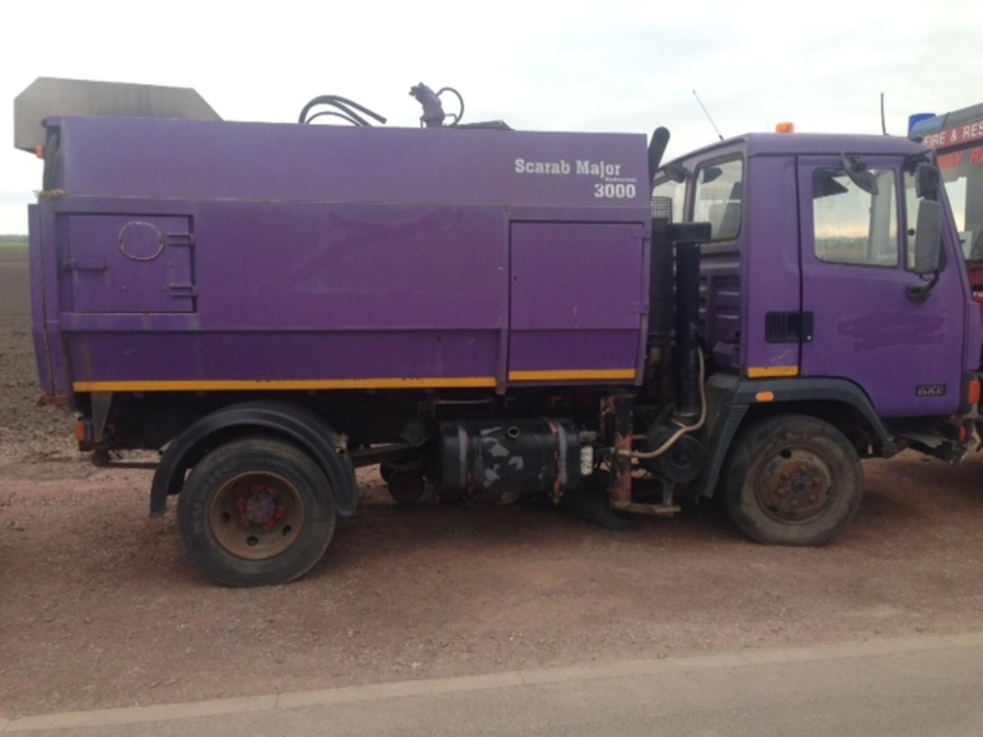 1994 Daf lf45. Roadsweeper scarab body, left hand drive, good working order