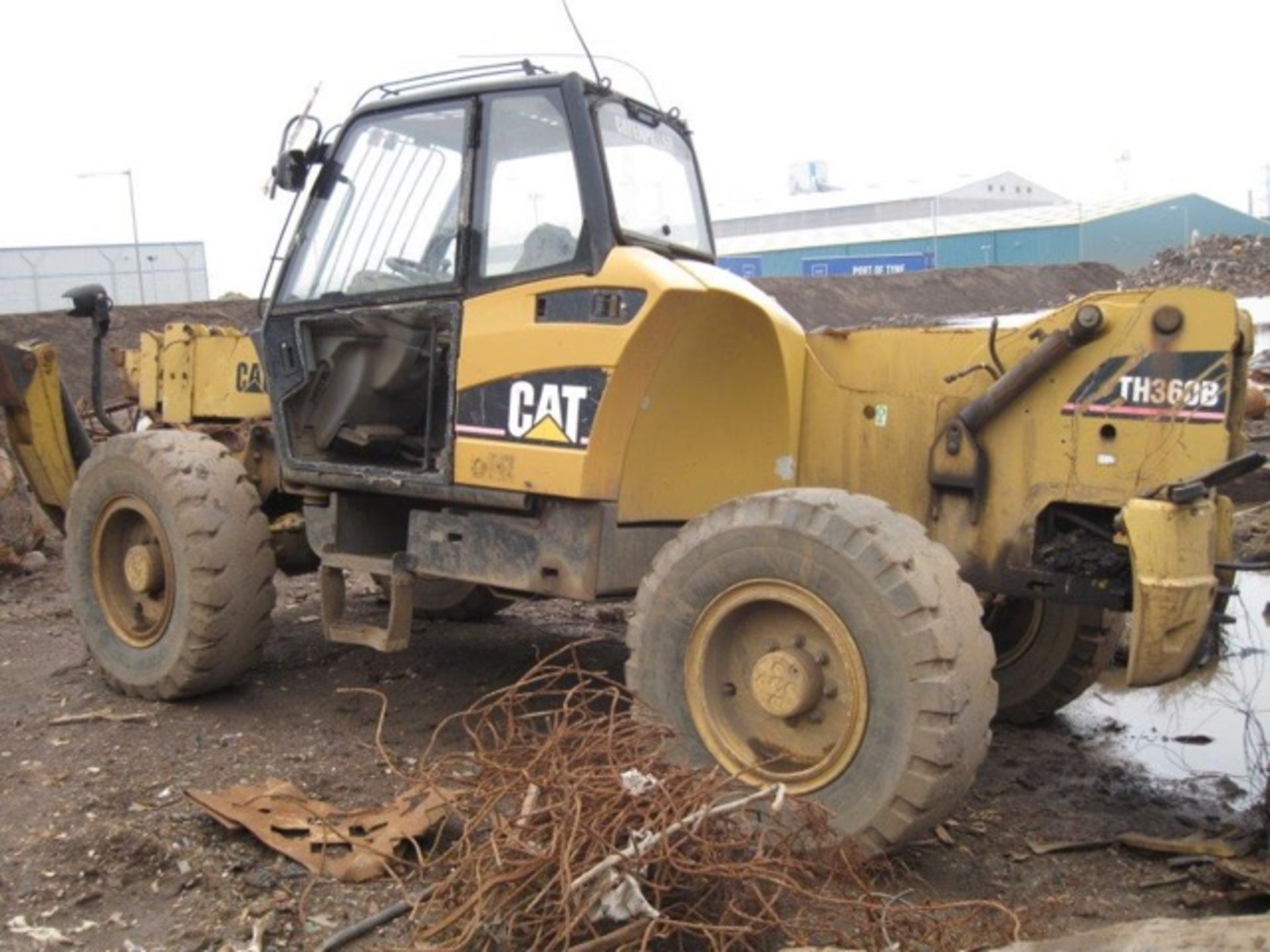 Solid Wheels and Tyres
4 x Michelin x mine tyres with foam filling on cat th360 wheel - Image 2 of 2