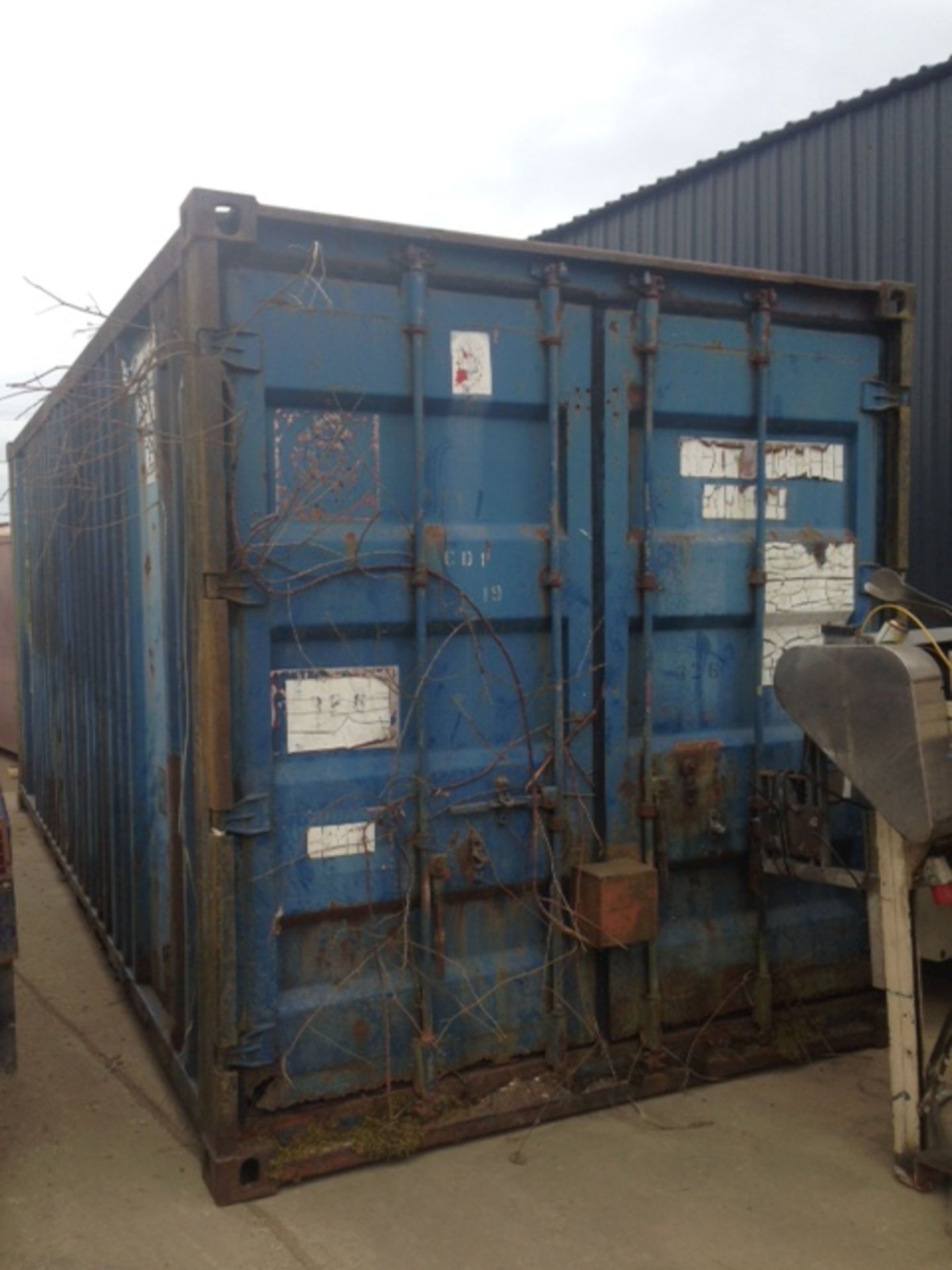20ft steel shipping container