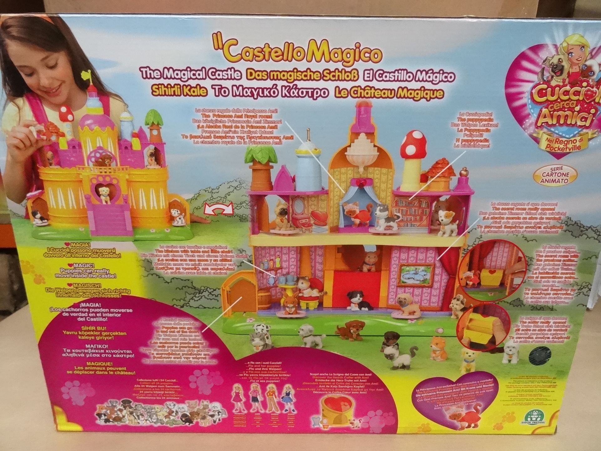 4 x Cuccili Cerca Amici Castle Magico Large Kids Play set castles! RRP £79.99 Each! Total RRP £319. - Image 2 of 4