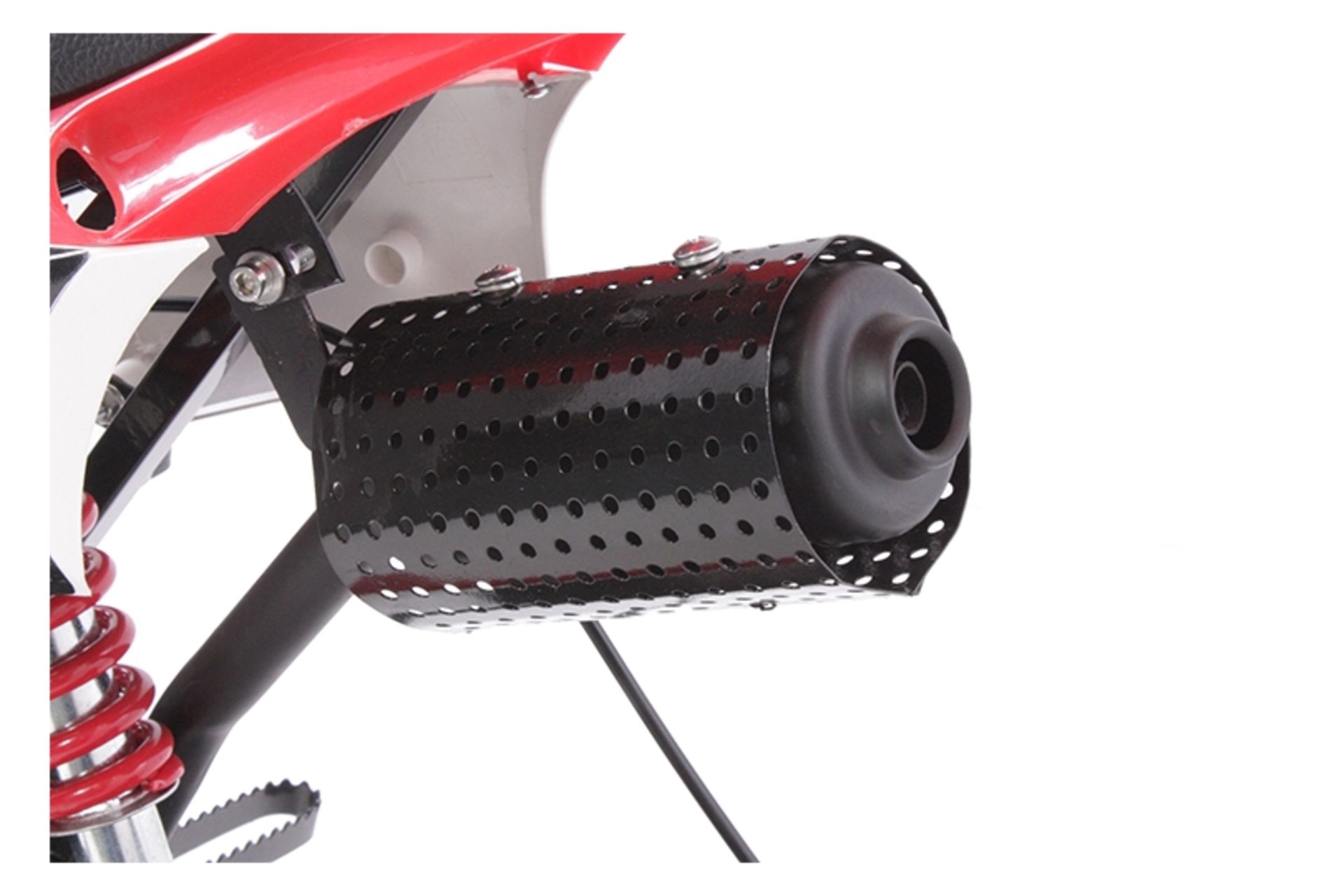 1 x Pocket Rocket Scrambler 49cc Mini Dirt Devil Motor Bike (Red). Brand new and Boxed! Very high - Image 2 of 4