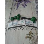 97.80 ct /4 pcs and 49.50 ct emeralds with certificates