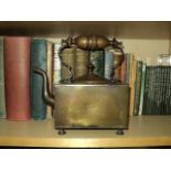 Unusual Rare Shaped Old Victorian Copper Kettle/Tea Pot with VR & Crown Impressed into each side.