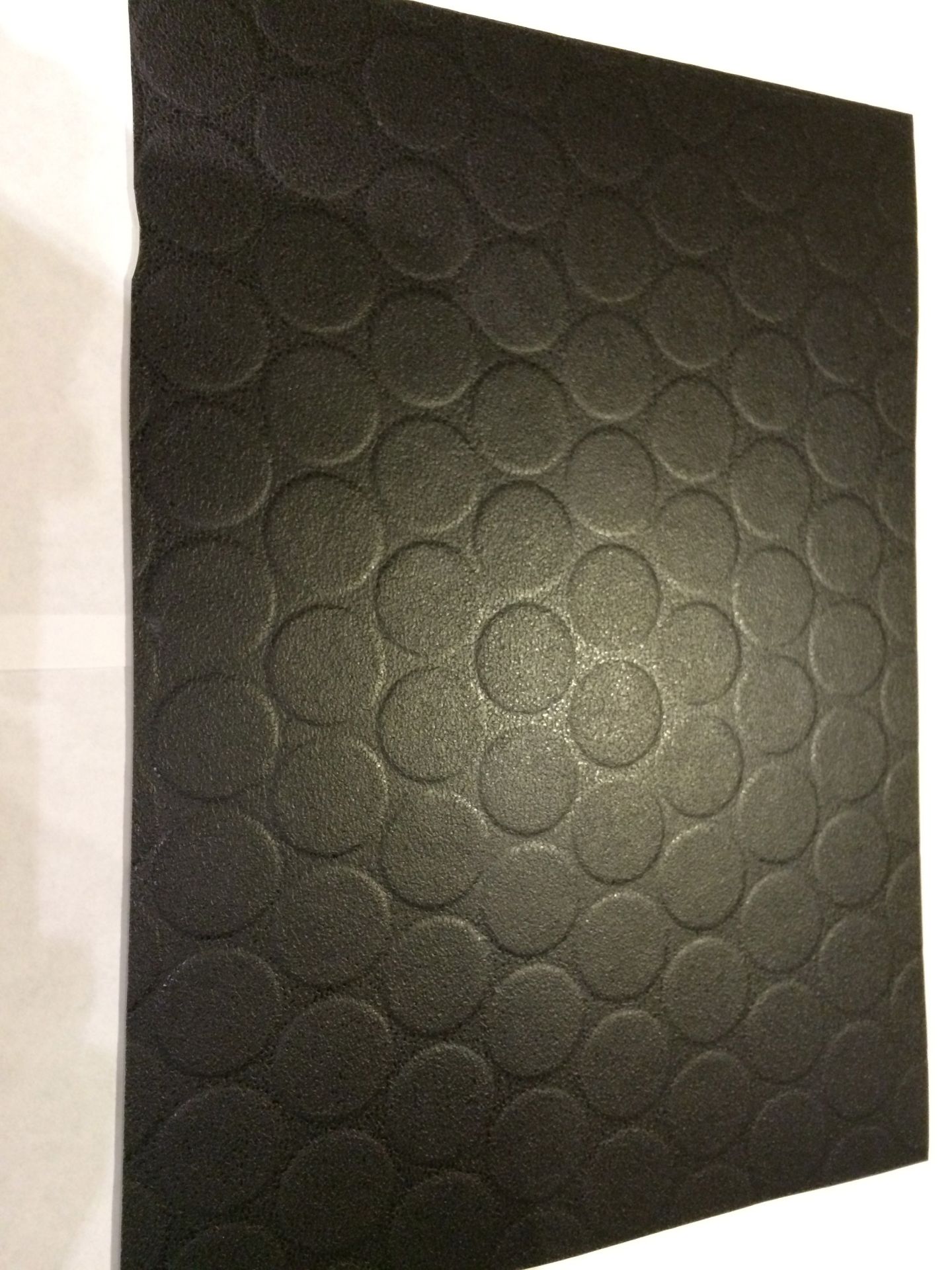 Heavy duty black stud safety flooring (2mm thick)

22m x 2m total 44 m2 (RRP £50 per m2 / £2,000 per