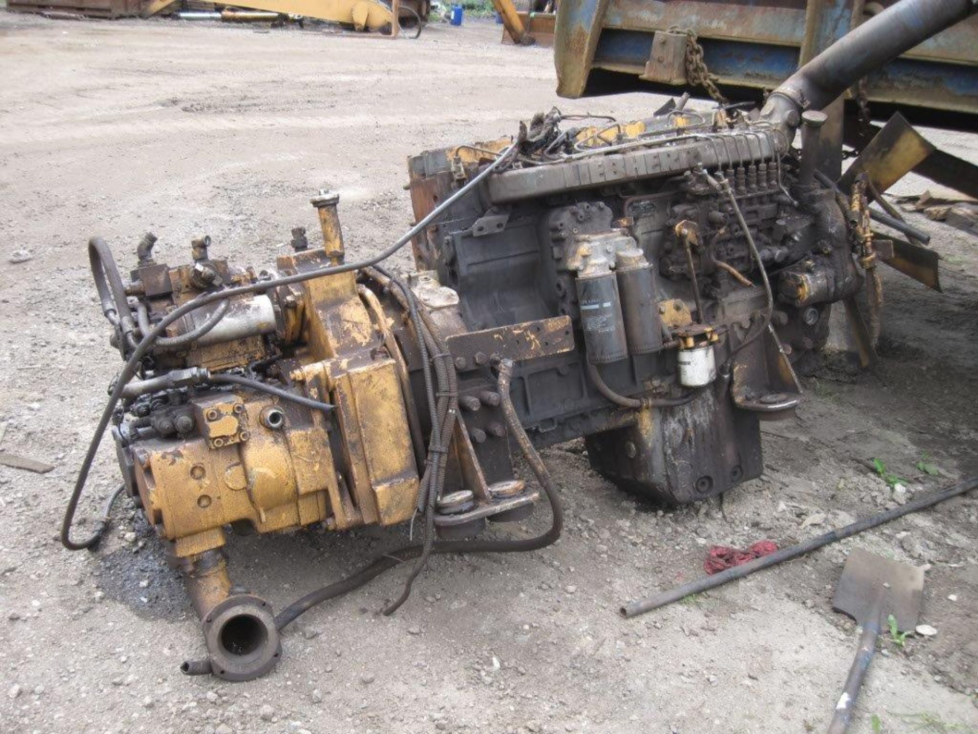 Liebherr 954 engine (not including hyd pump)