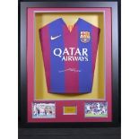 Signed  Messi Barcalona shirt. Comes with COA.