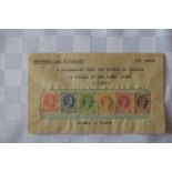 A collection of 6 Rhodesian & Nyasland stamps in a sealed envelope.