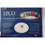 1.29 ct HKD Certified Tremendous Oval Shape (8 x 6 mm) Bluish Violet Genuine Tanzanite,