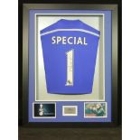 Signed  Mourihno Chelsea shirt. “SPECIAL 1” Comes with COA.