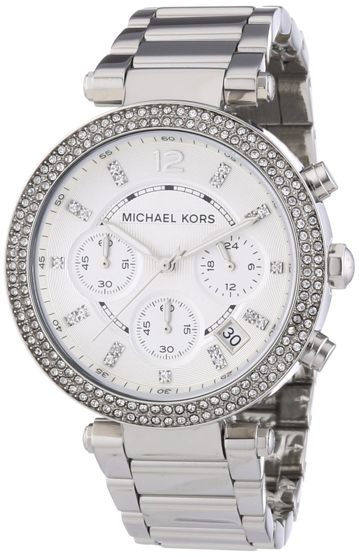 2 X Michael Kors Ladies Parker Watch MK5353 - Silver
- BRAND NEW, BOXED – RRP £325.00  each – 
• 2