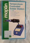 Temperature- controlled Solder station Ideal for general electronics and electrical repairs
50W