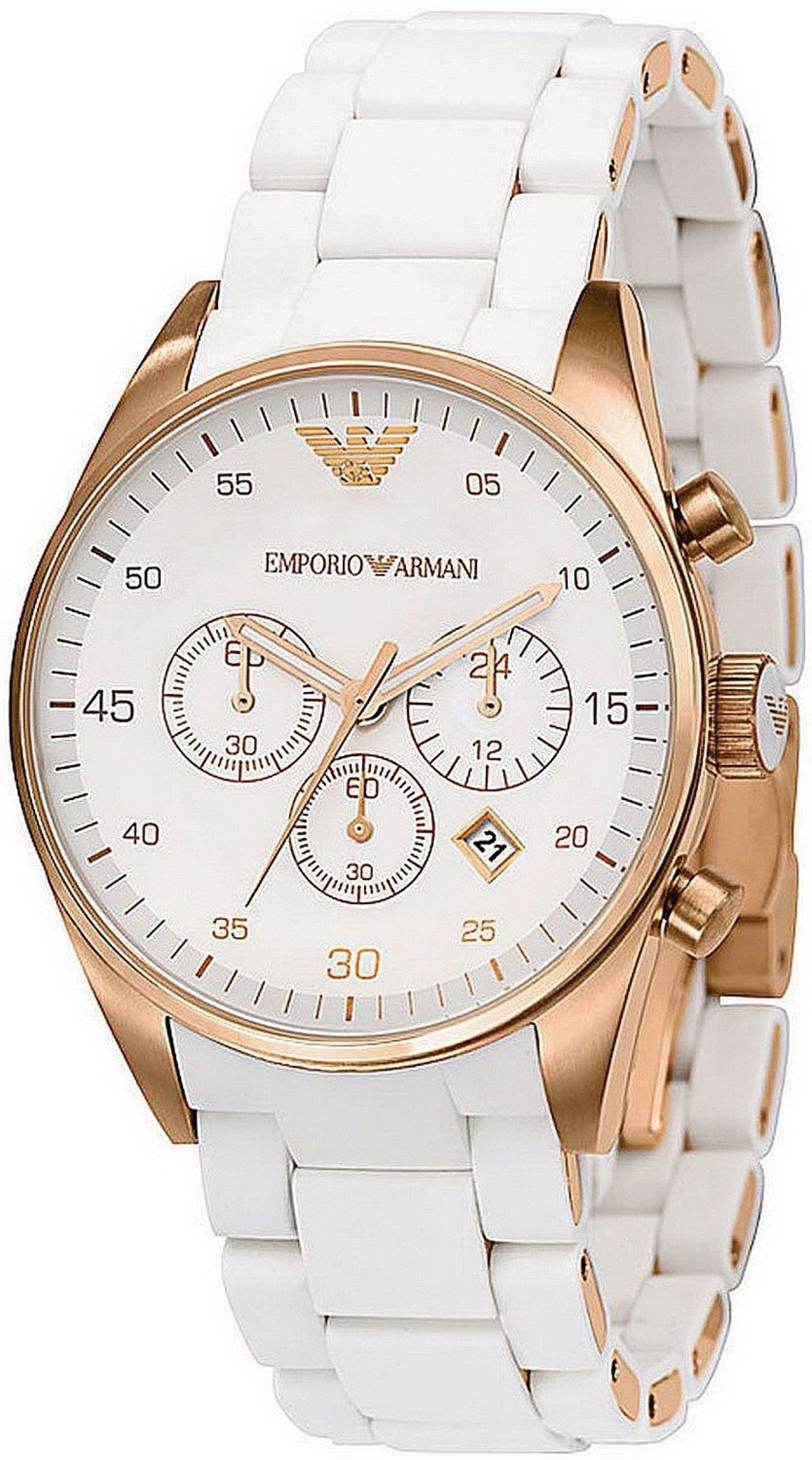 Emporio Armani Women's Bracelet Chronograph Watch AR5920 _BRAND NEW, BOXED – RRP £395.00_ Pictures