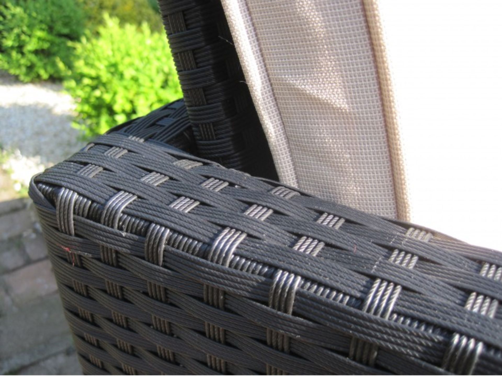 NEW Toscana balcony furniture set in Black - Image 7 of 10