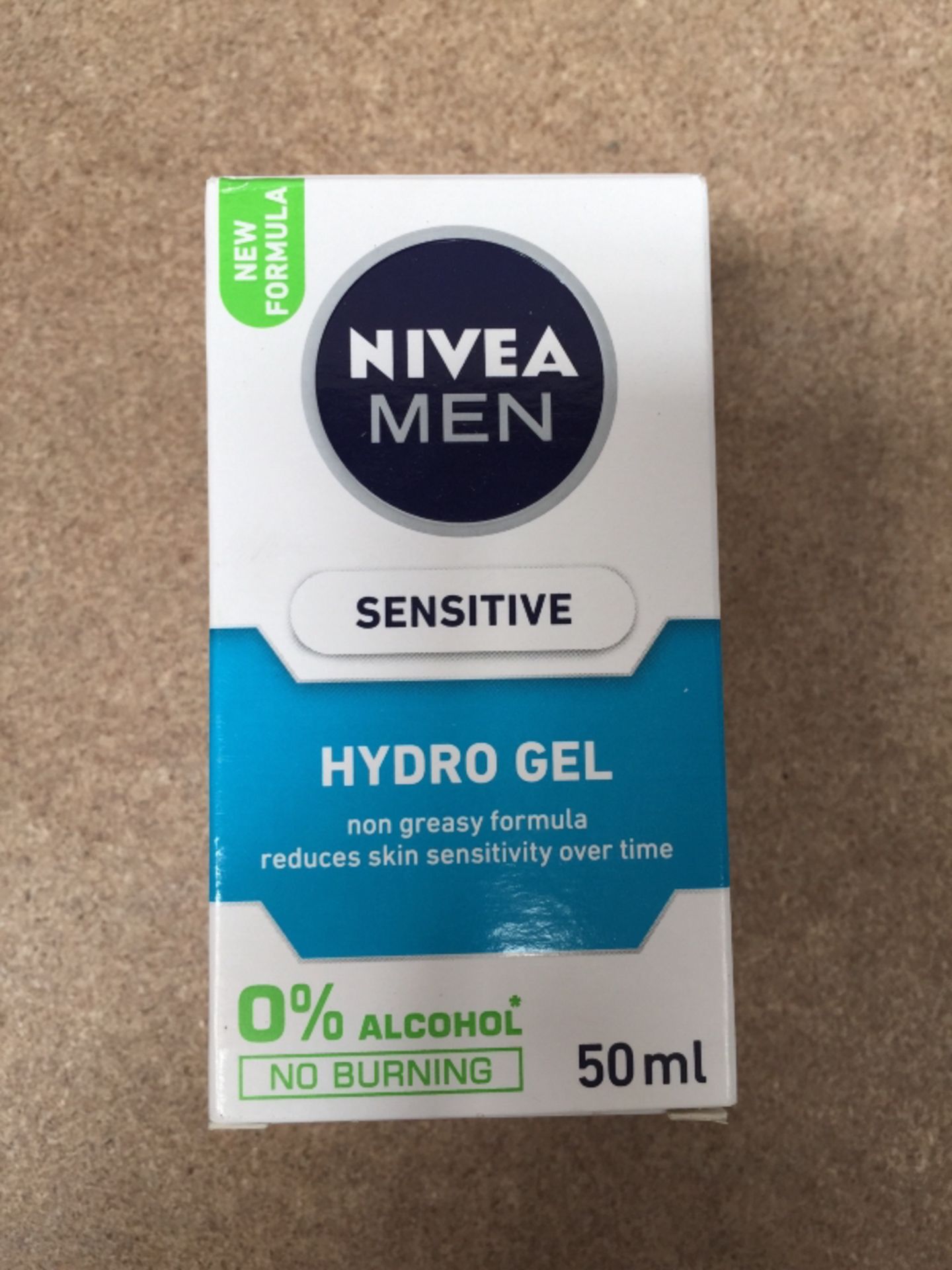 Nivea Men Sensitive Hydro Gel 50ml - Pack of 3