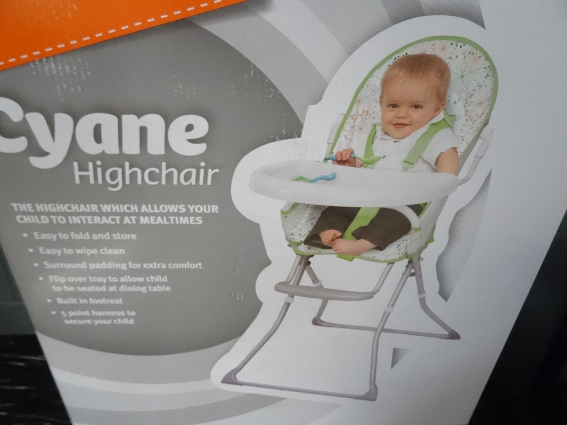 4 x Babyway Cyane High Chair. The highchair which allows your child to interact at mealtimes. Easy - Image 2 of 2