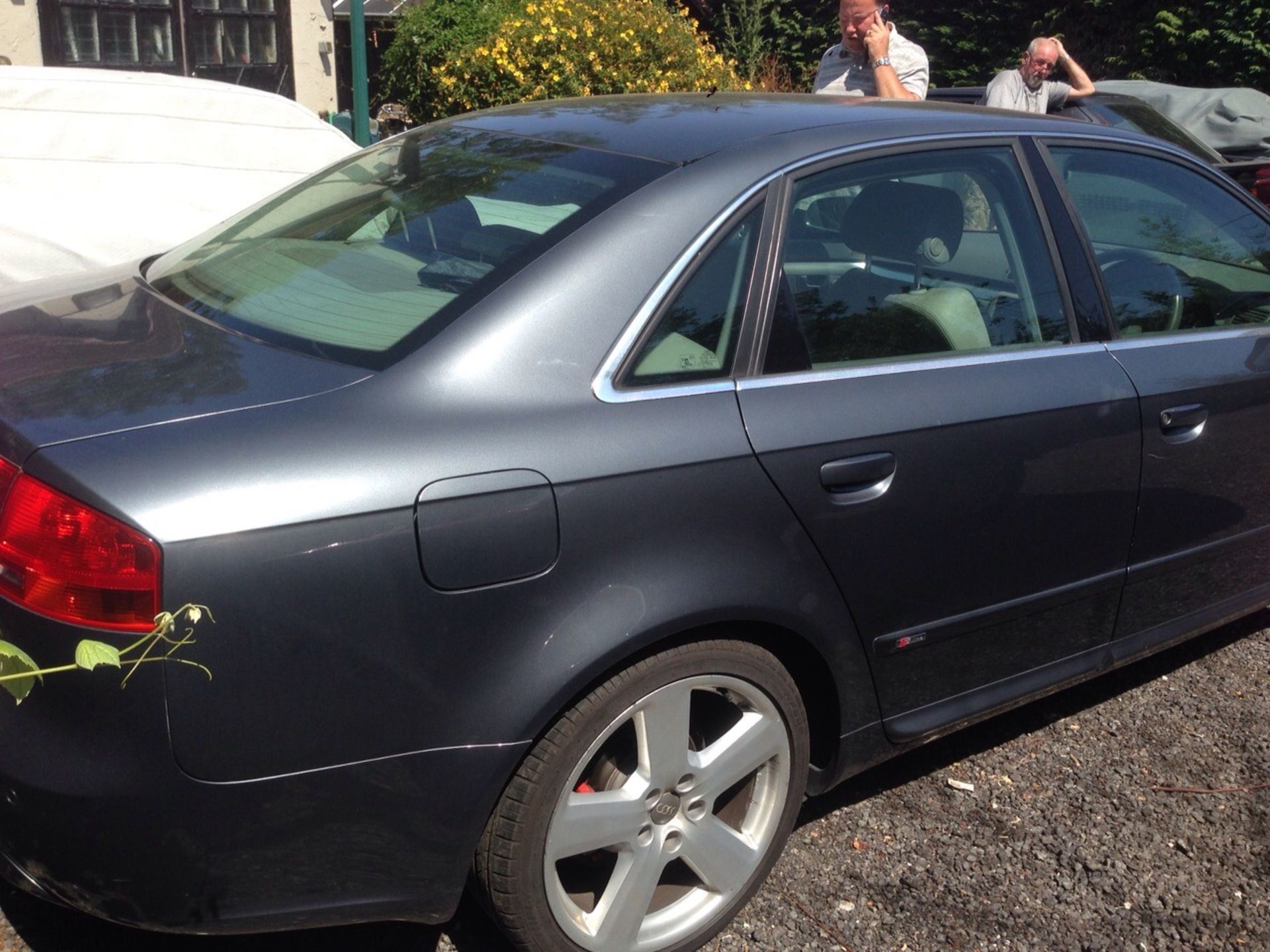 2005/55 AUDI A4 S LINE TDI Auto/tiptonic 140 GREY - Image 10 of 12