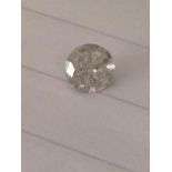 Natural loose diamond approximate weight 0.70 ct