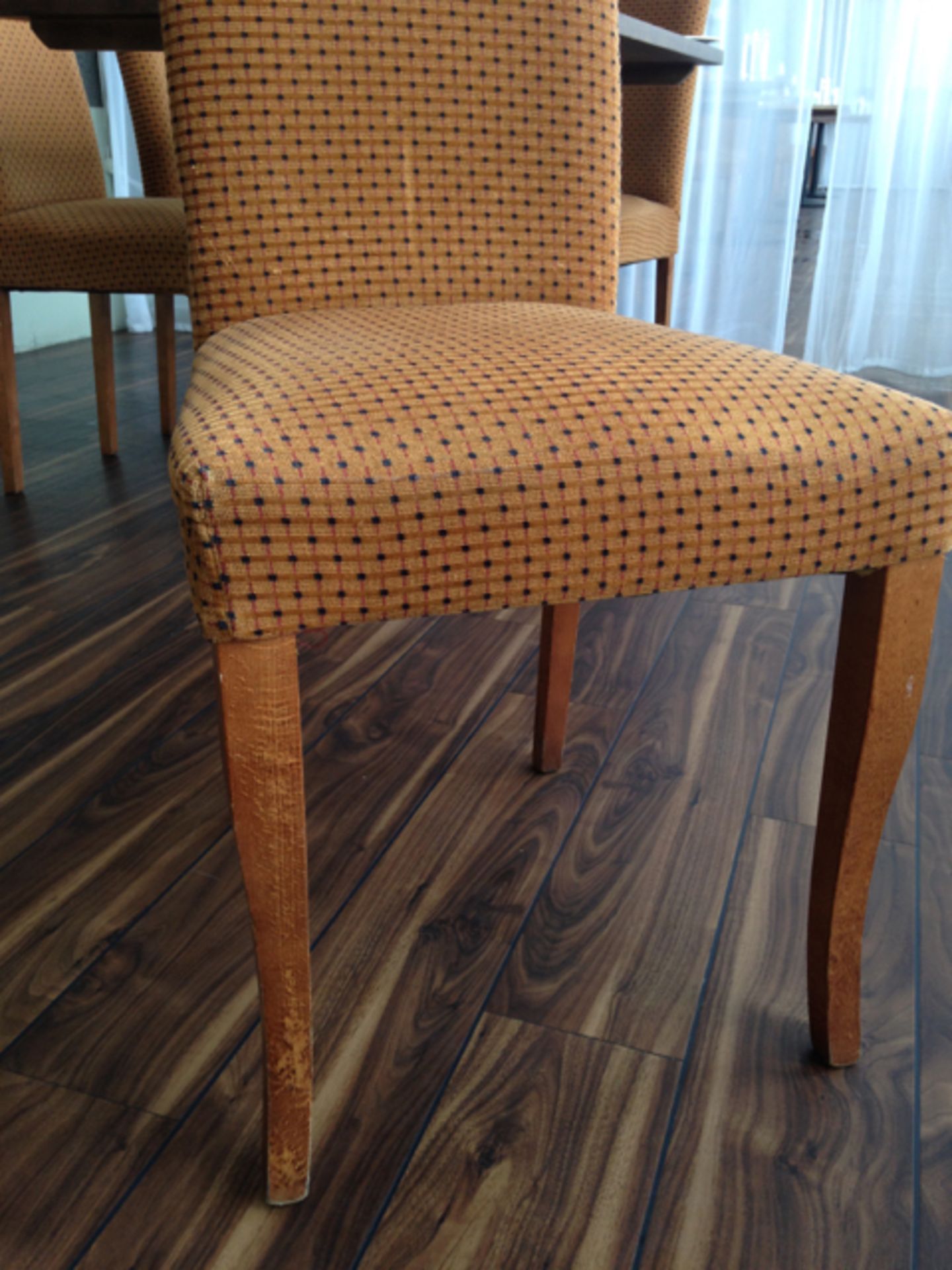 94 x Wooden frame high back dining chairs. - Image 2 of 3