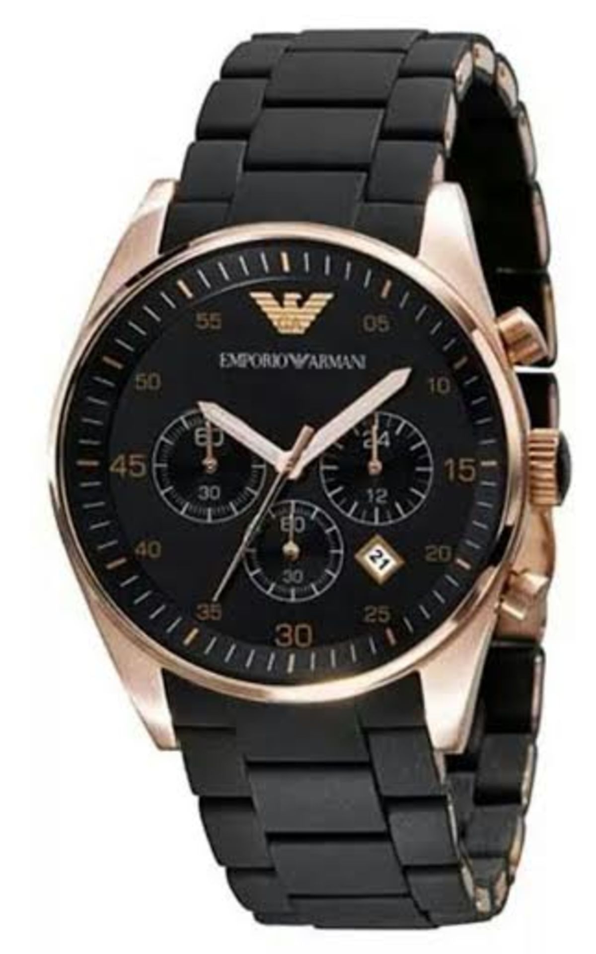 5  X  EMPORIO ARMANI WATCHES, VARIOUS MODELS; AR2448, AR0636, AR5905, AR5921, AR0673 - RRP £379 ( - Image 3 of 5