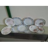 A Collection of Vintage & Antique Saucers & Sideplates. All in Good Condition but Mismatched. Can Be