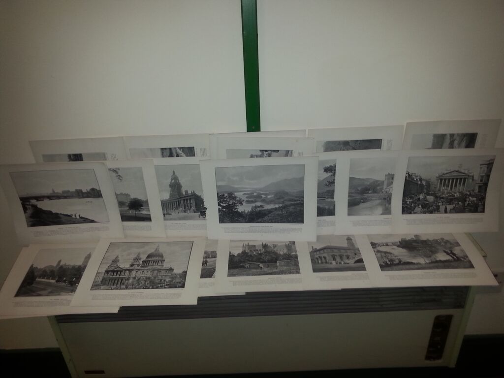 A Total of 23 Victorian Prints of Various Landmarks / Places Throughout England & Wales. High Re-