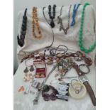 A Large Collection of Vintage Costume Jewellery. Delivery Available.