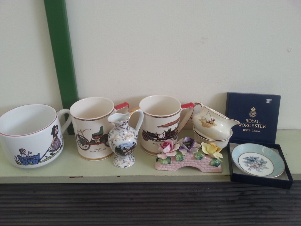 A Collection of Vintage China. Can Be Packaged Securely & Delivered.