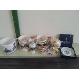 A Collection of Vintage China. Can Be Packaged Securely & Delivered.