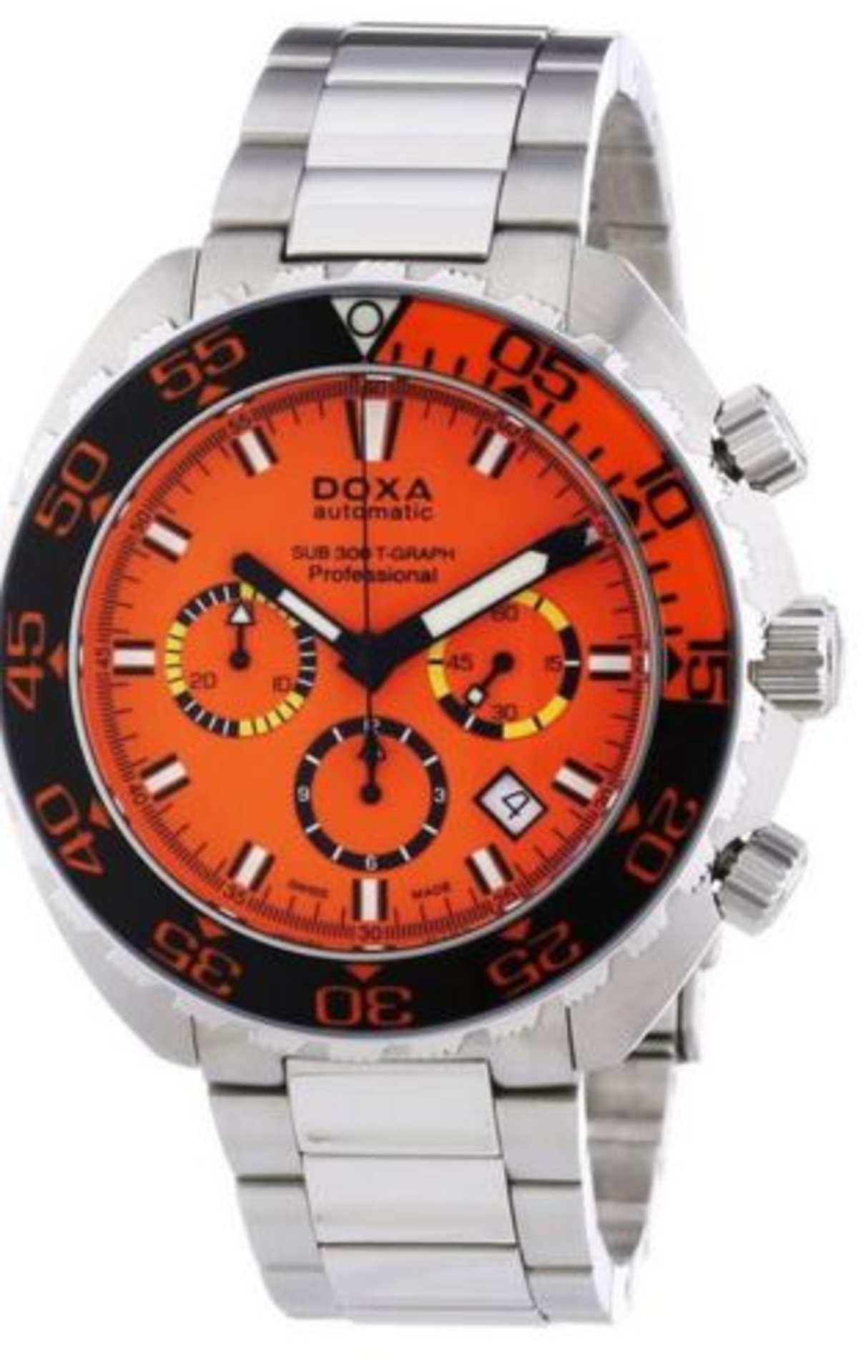 Brand New - Doxa Sub 300 T-Graph Professional Sapphire Bezel Men's Automatic Watch - RRP £3490