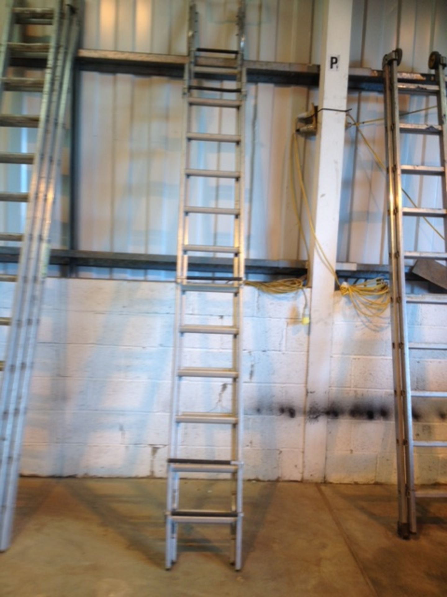 3.5 meter roof extendable  ladder