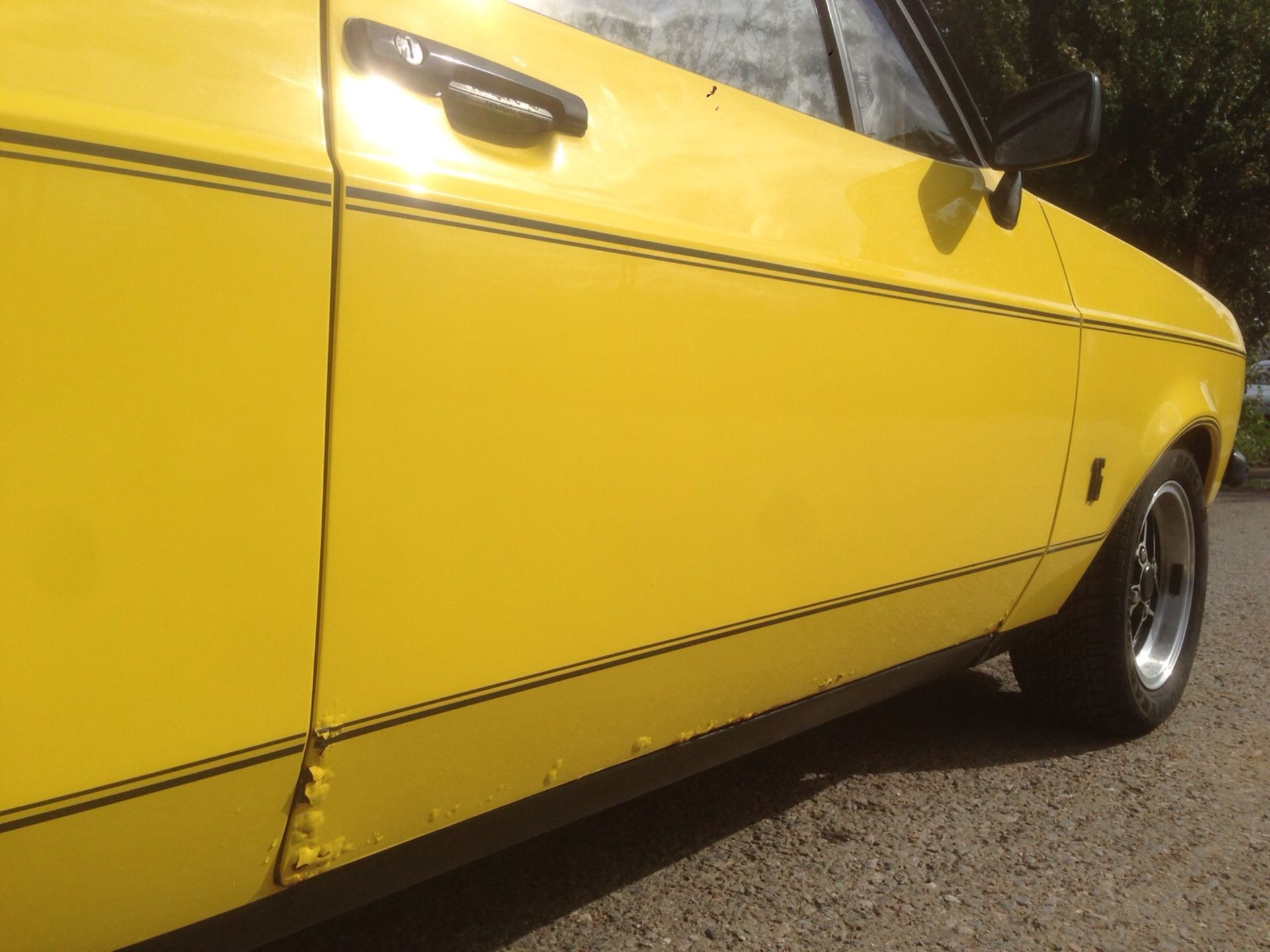 1979/T Ford Escort mk2 1600 Sport - in Signal yellow -  UK car  (545 miles) since rebuild - Image 22 of 54