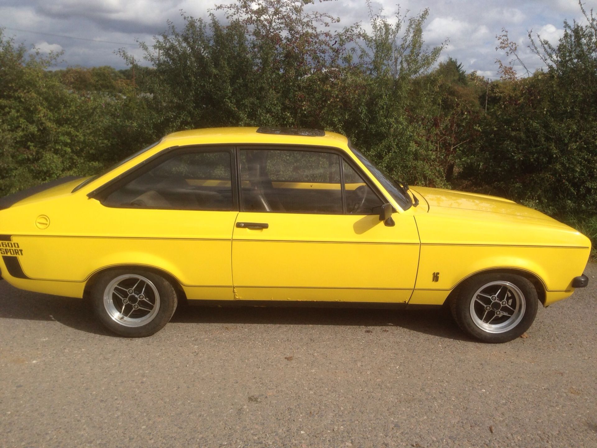 1979/T Ford Escort mk2 1600 Sport - in Signal yellow -  UK car  (545 miles) since rebuild - Image 5 of 54